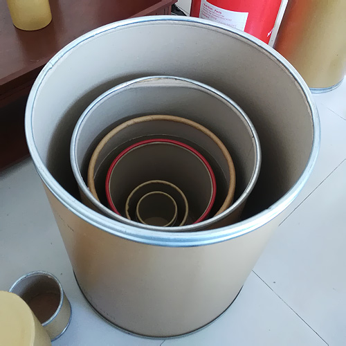 鐵箍（gū）圓桶